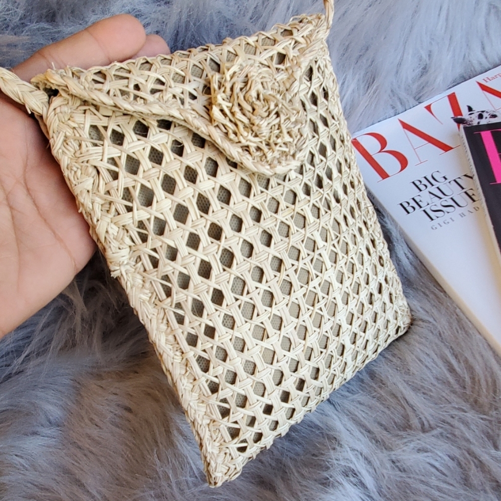 Iraca palm crossbody new bag sustainable artisanal